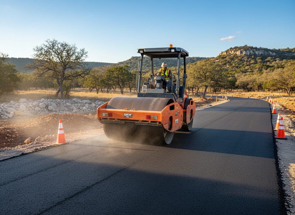 Road Construction in Georgetown, TX